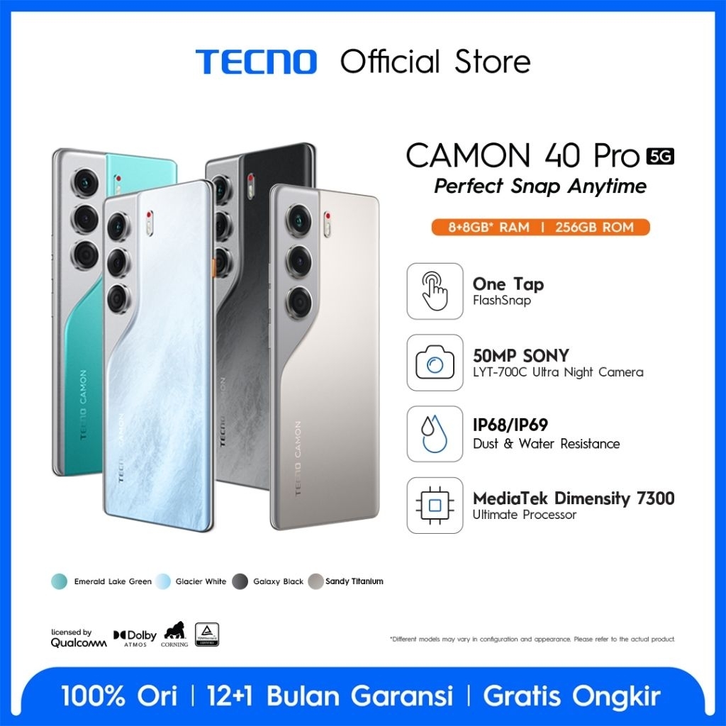 Tecno Camon 40 Pro 5G