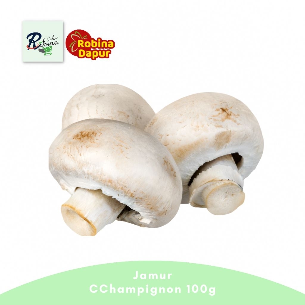 Champignon Jamur Kancing - 100 gram