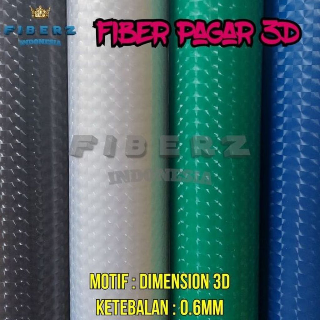 FIBER PLASTIK PENUTUP PAGAR