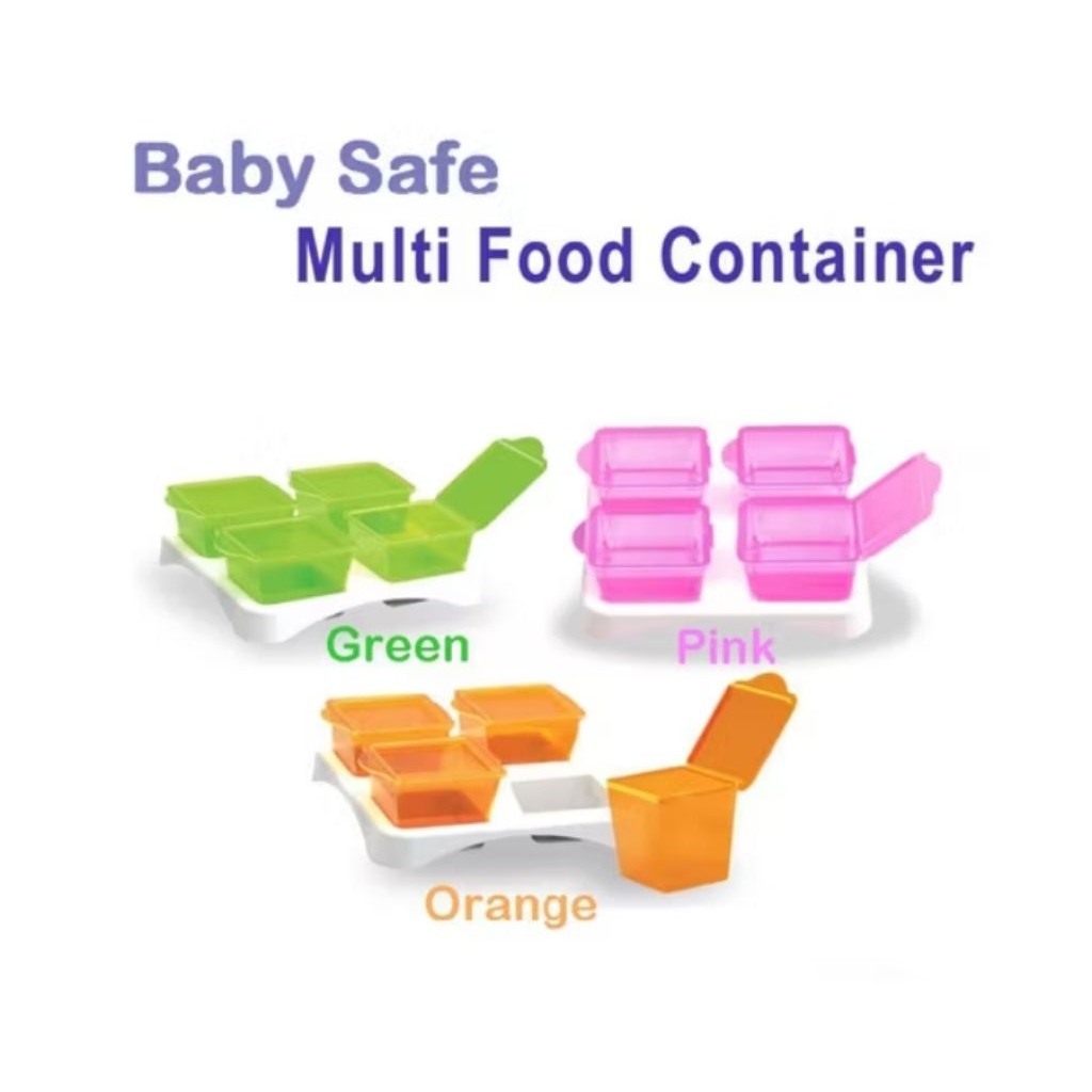 Baby Safe Multi Food Container