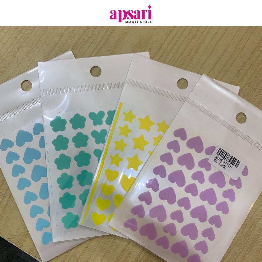 Acne Patch Patch Jerawat Motif Warna