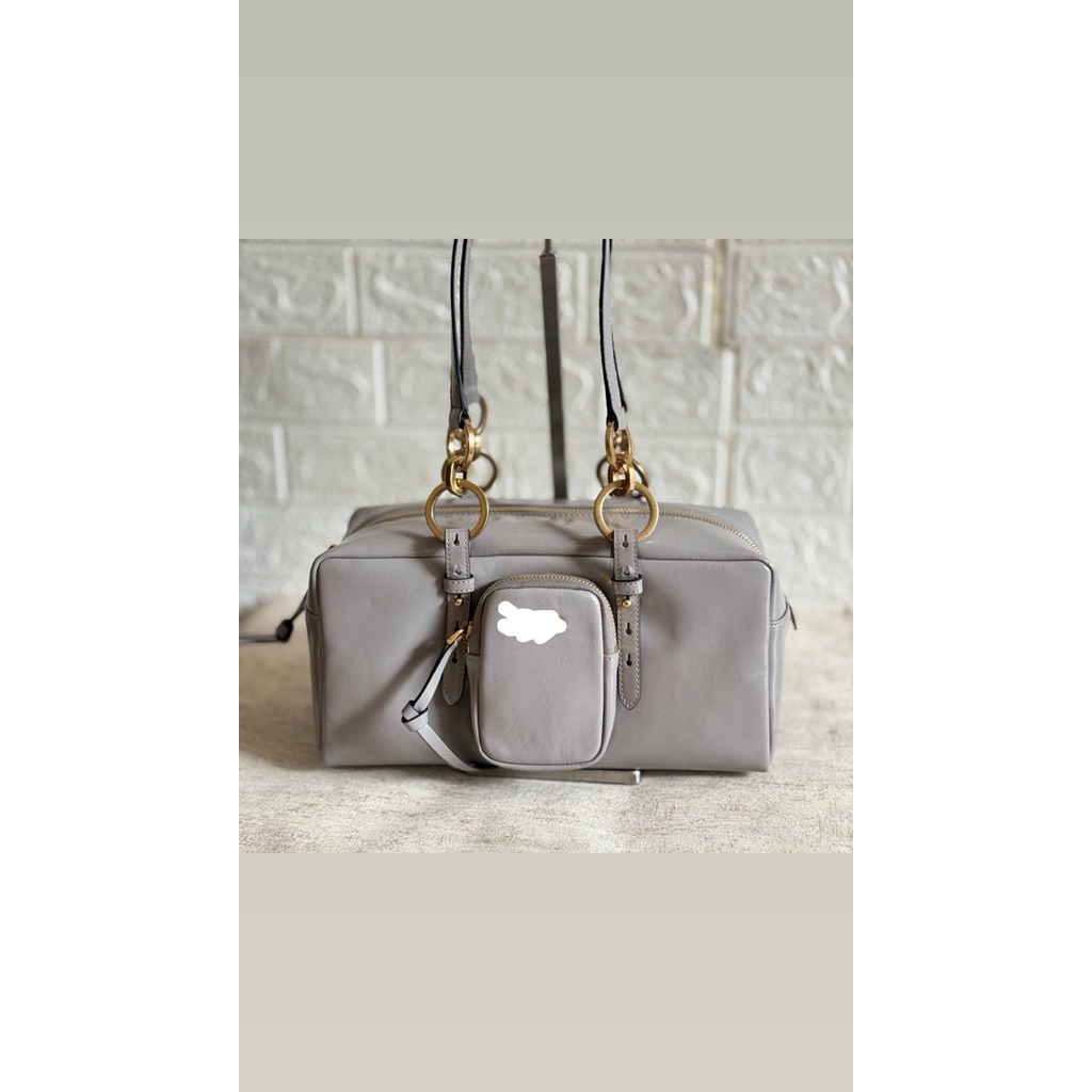 Cotty - Tas CBPA leather dangle 30cm GHW