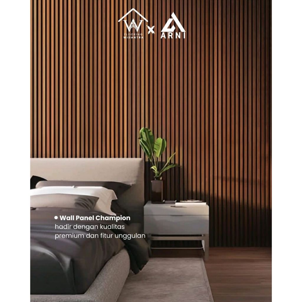 Wpc Wall Panel Champion Decor Dinding 2,95m