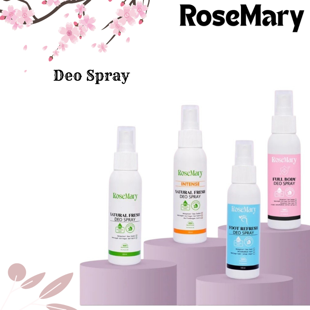 Rosemary Deodorant Spray 100ml