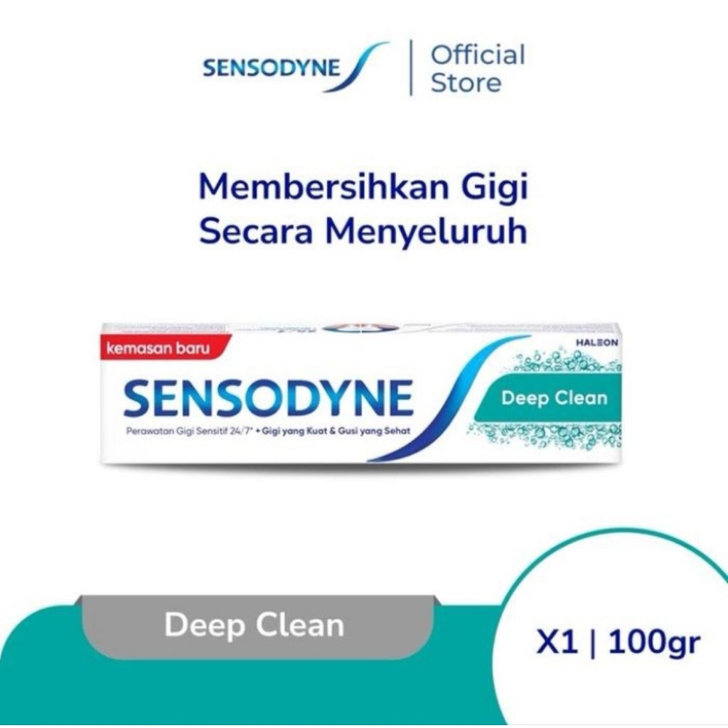 Sensodyne deep clean 100g