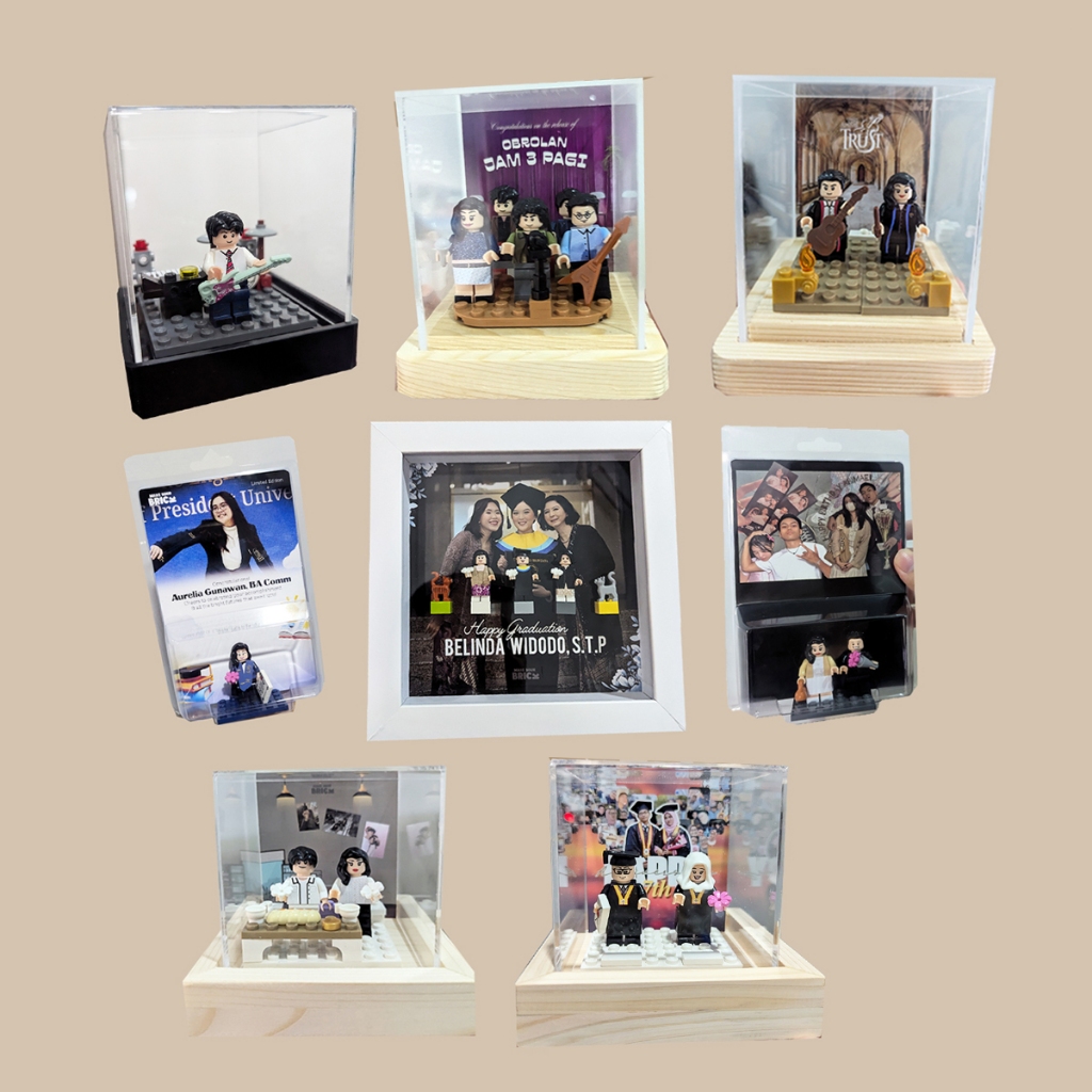 Custom Bricks Makeyourbrick Pesanan khusus