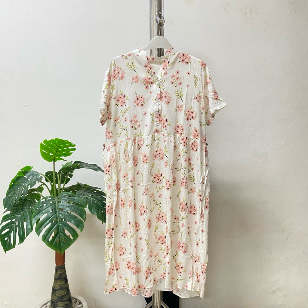 Daster Motif Bunga Katun Pand’s
