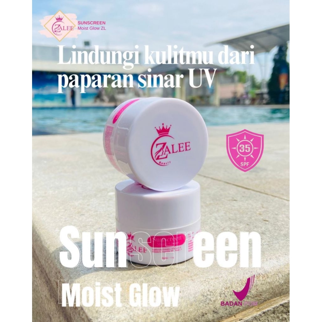 Sunscreen Moist Glow Zalee
