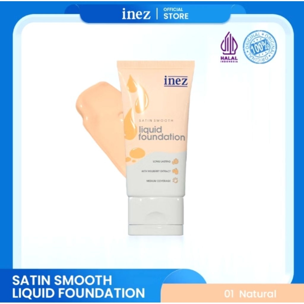 (INEZ SATIN SMOOTH LIQUID FOUNDATION NATURAL)