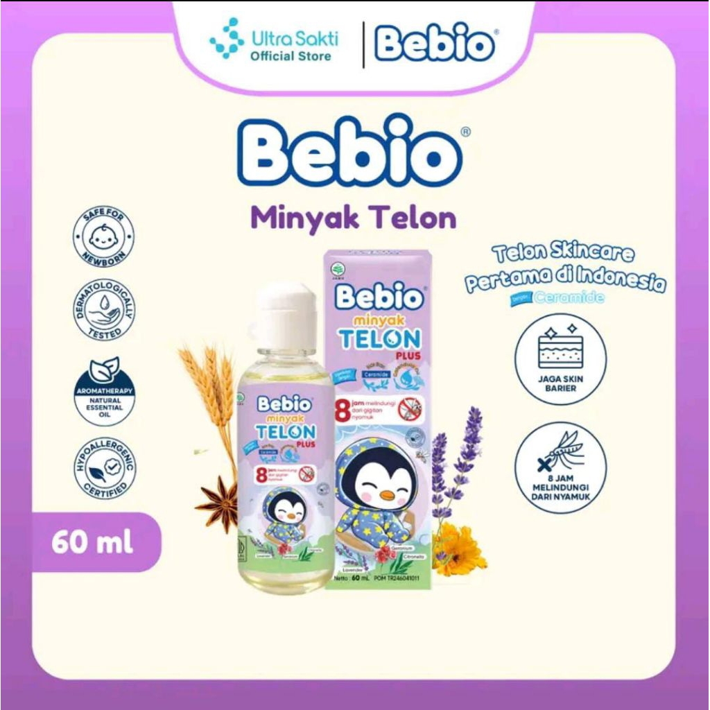 BEBIO MINYAK TELON PLUS 60ml