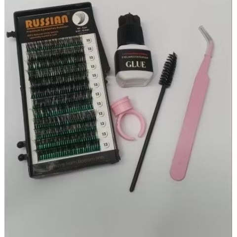 Paket bulumata russian 5in1 lem jumbo
