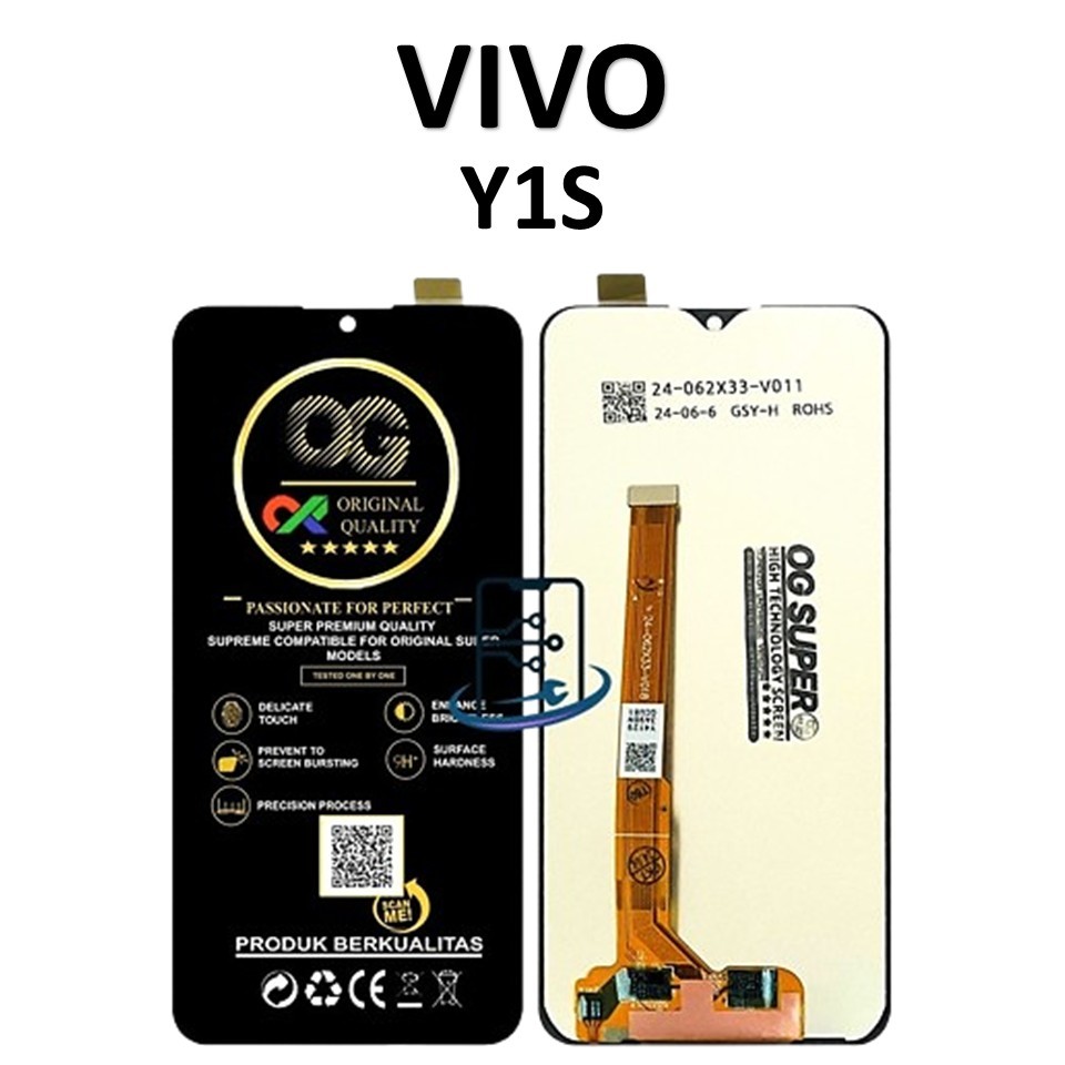 LCD TOUCHSCREEN VIVO Y1S FULLSET COMPLETE