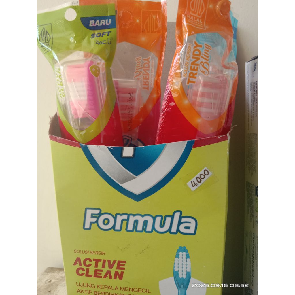 sikat gigi formula