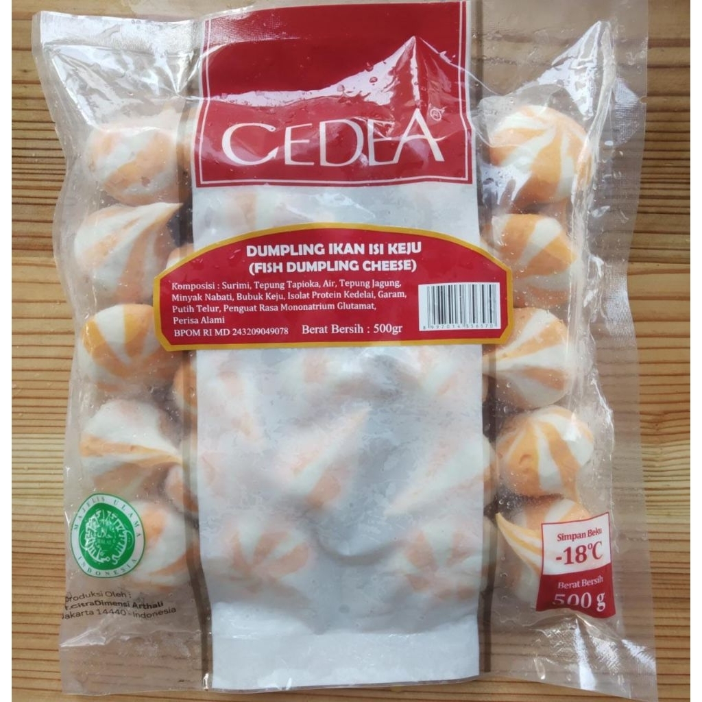 Fish Dumpling cheese 500 gram
