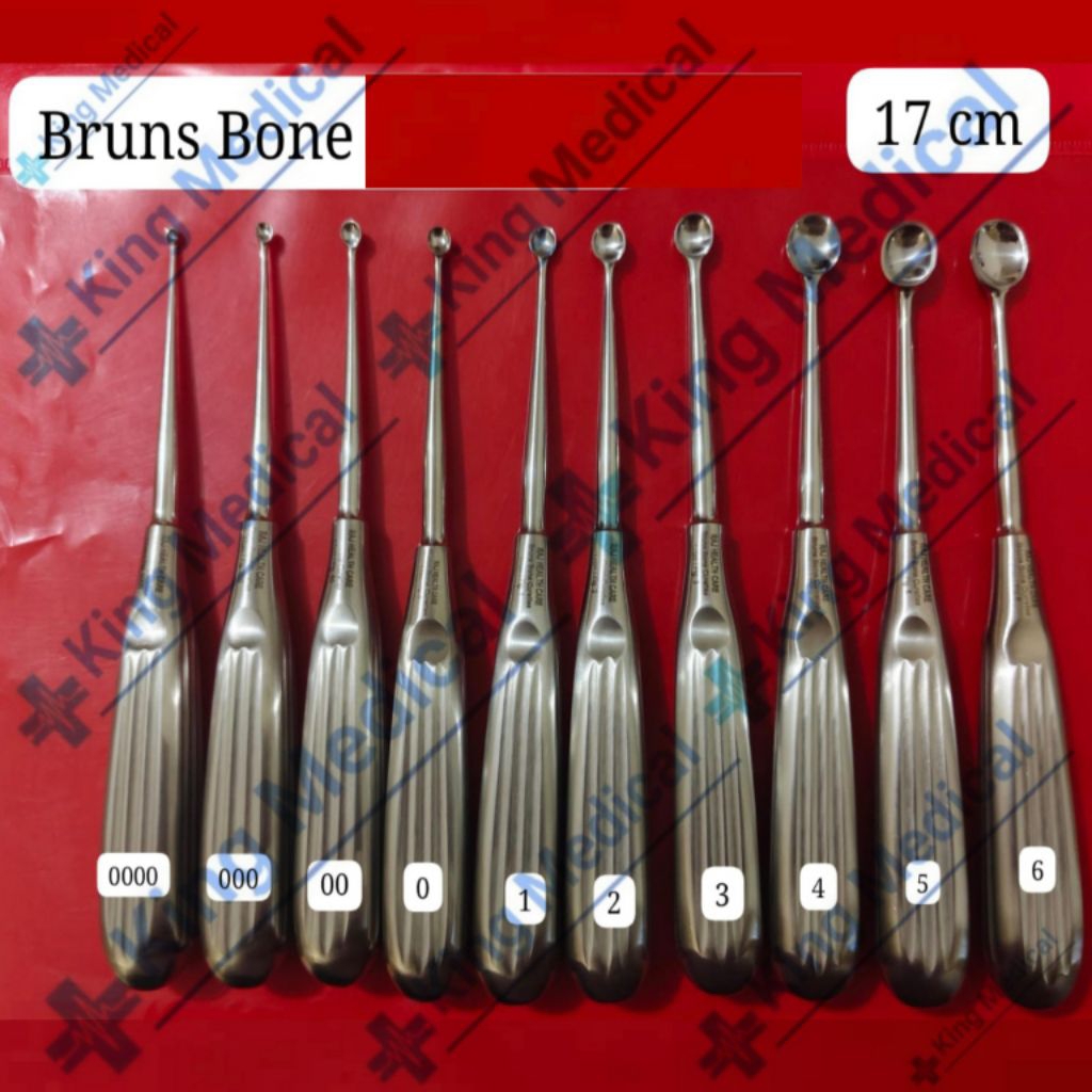 Bruns Bone Curette 17cm Premium Quality