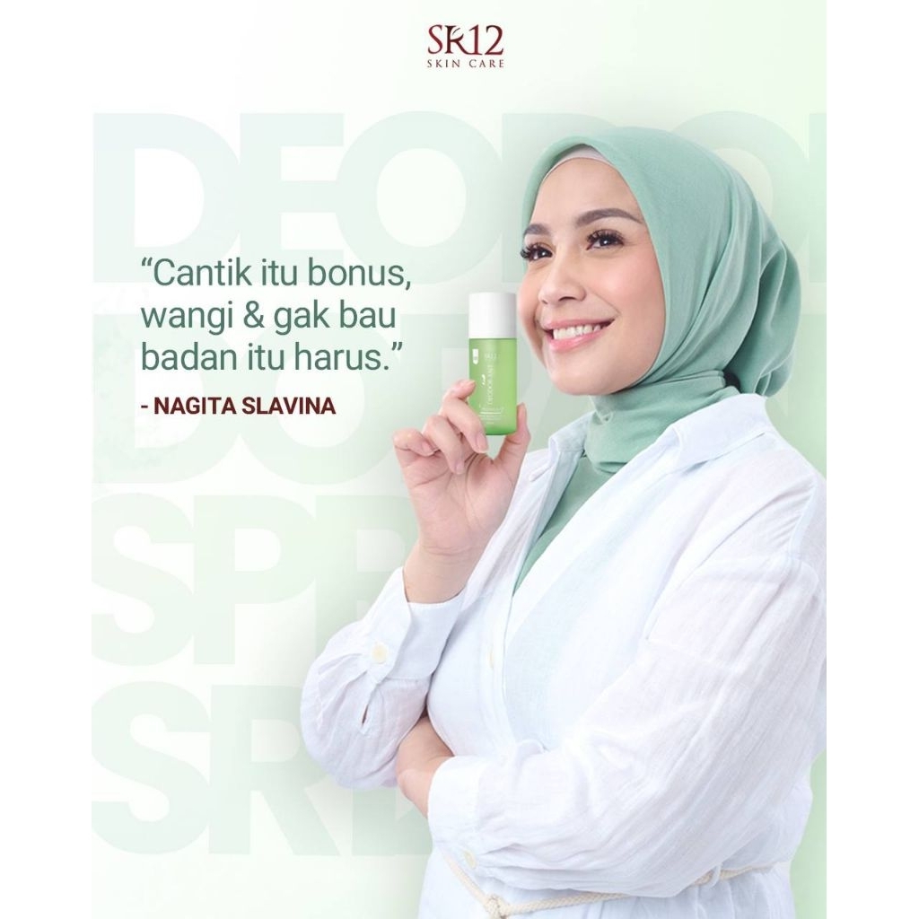 Deodoran Spray SR12  dan Deodorant Premium SR12