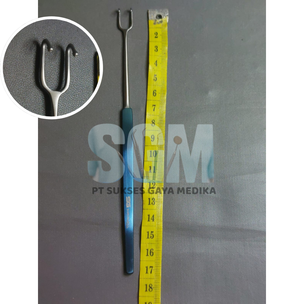 FOMON RETRACTOR 17CM WITH HOOK BALL
