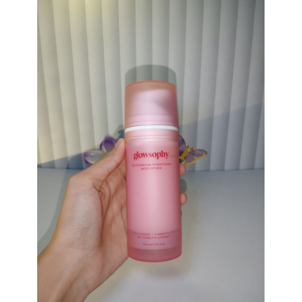 (new) moisturizer glowsophy
