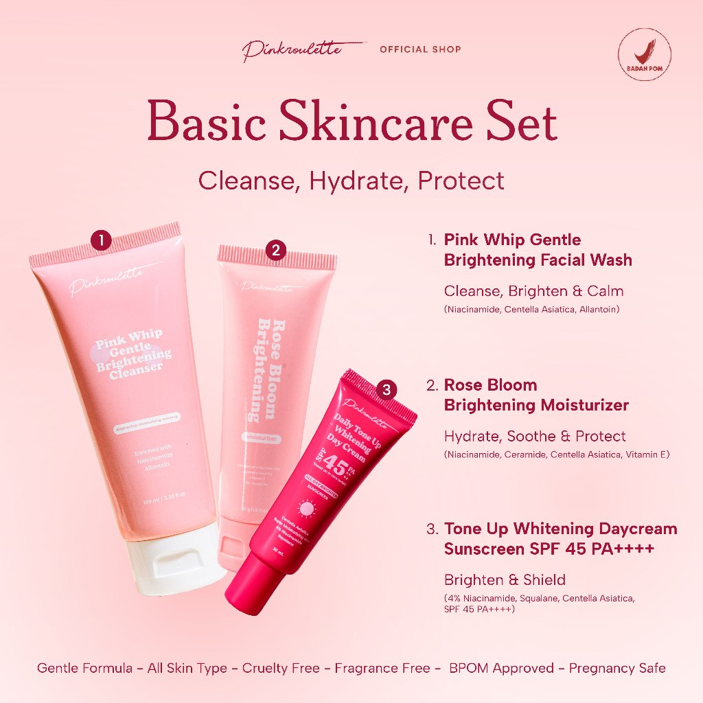 Brightening Routine 3 Step by PinkRoulette