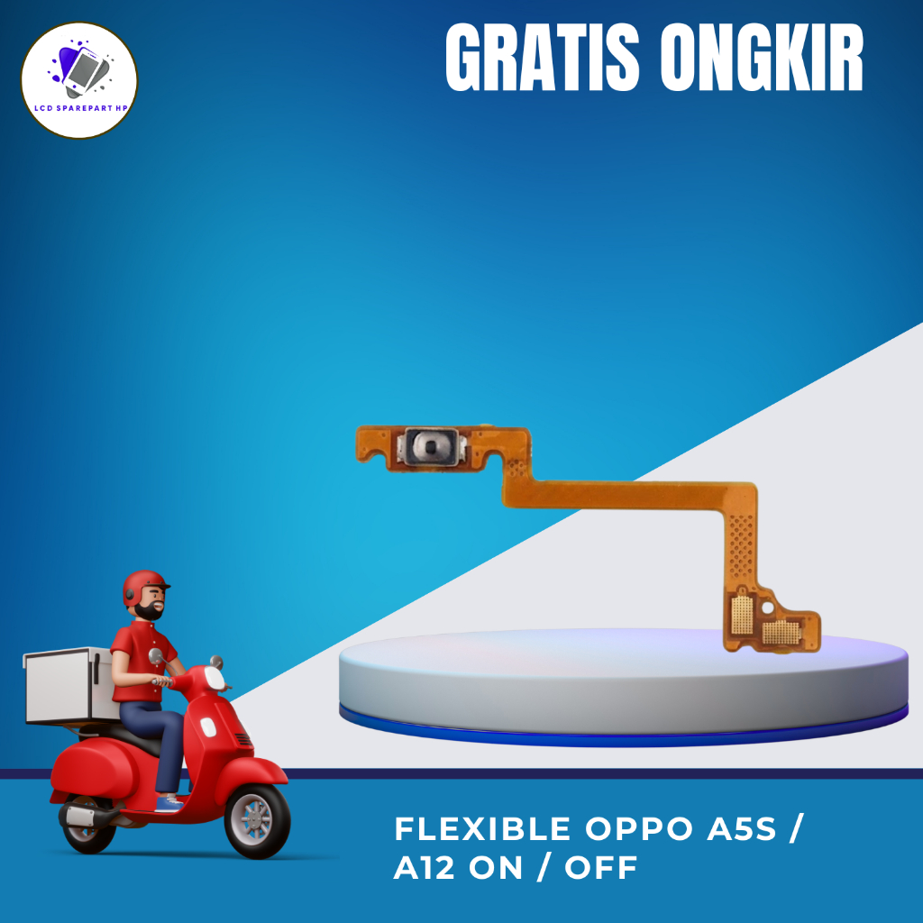 Flexible Oppo A5S / A12 On / Off