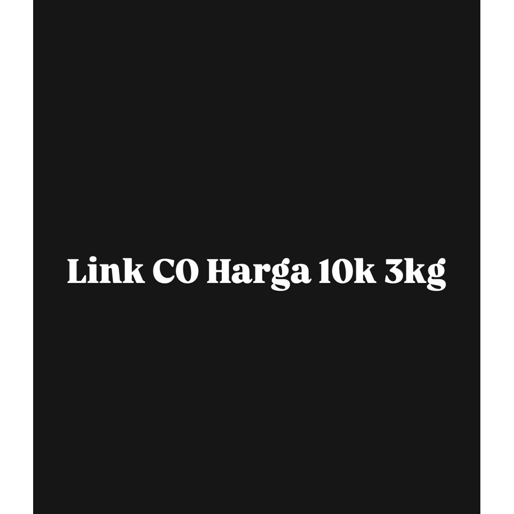 co harga 10 3kg