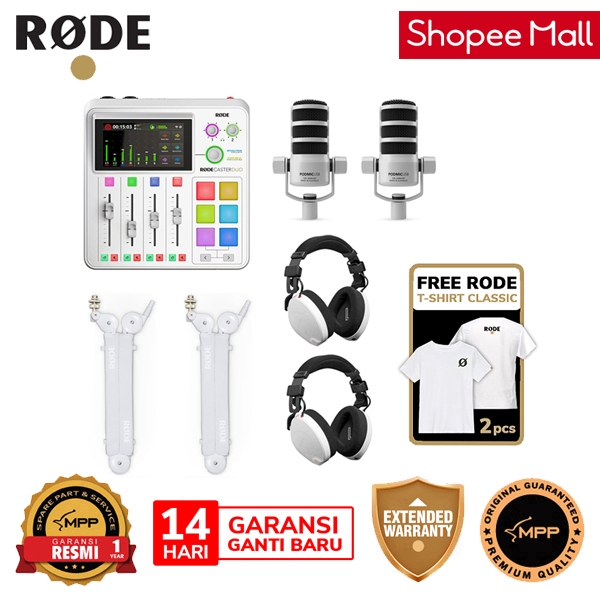 Microphone Rode Essential White Collection