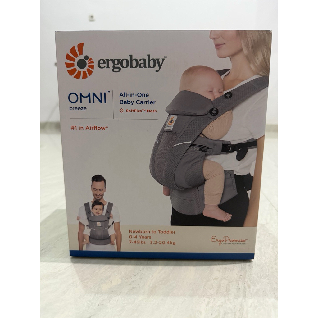 Ergobaby Omni Breeze Graphite Grey