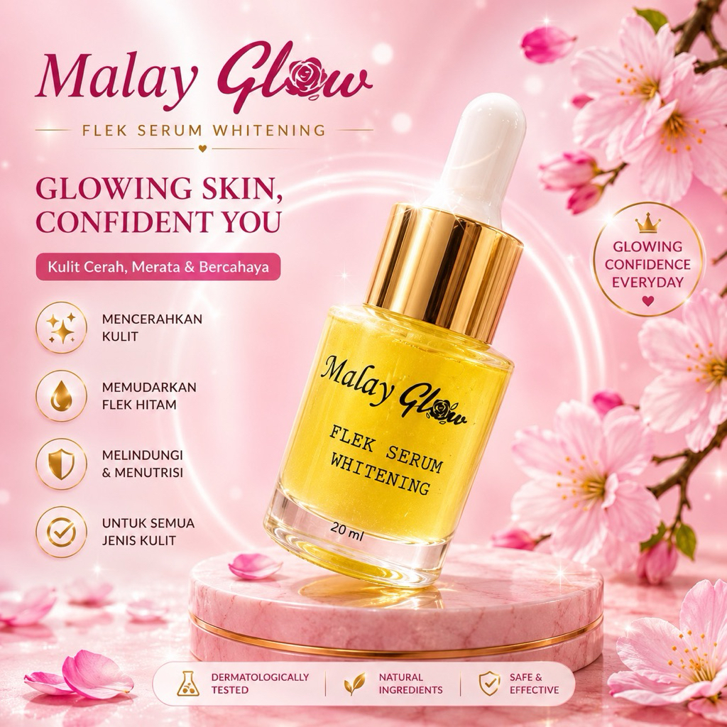 COD - IMPORT MALAY NEW SERUM FLEK SERIES EXCLUSIVE
