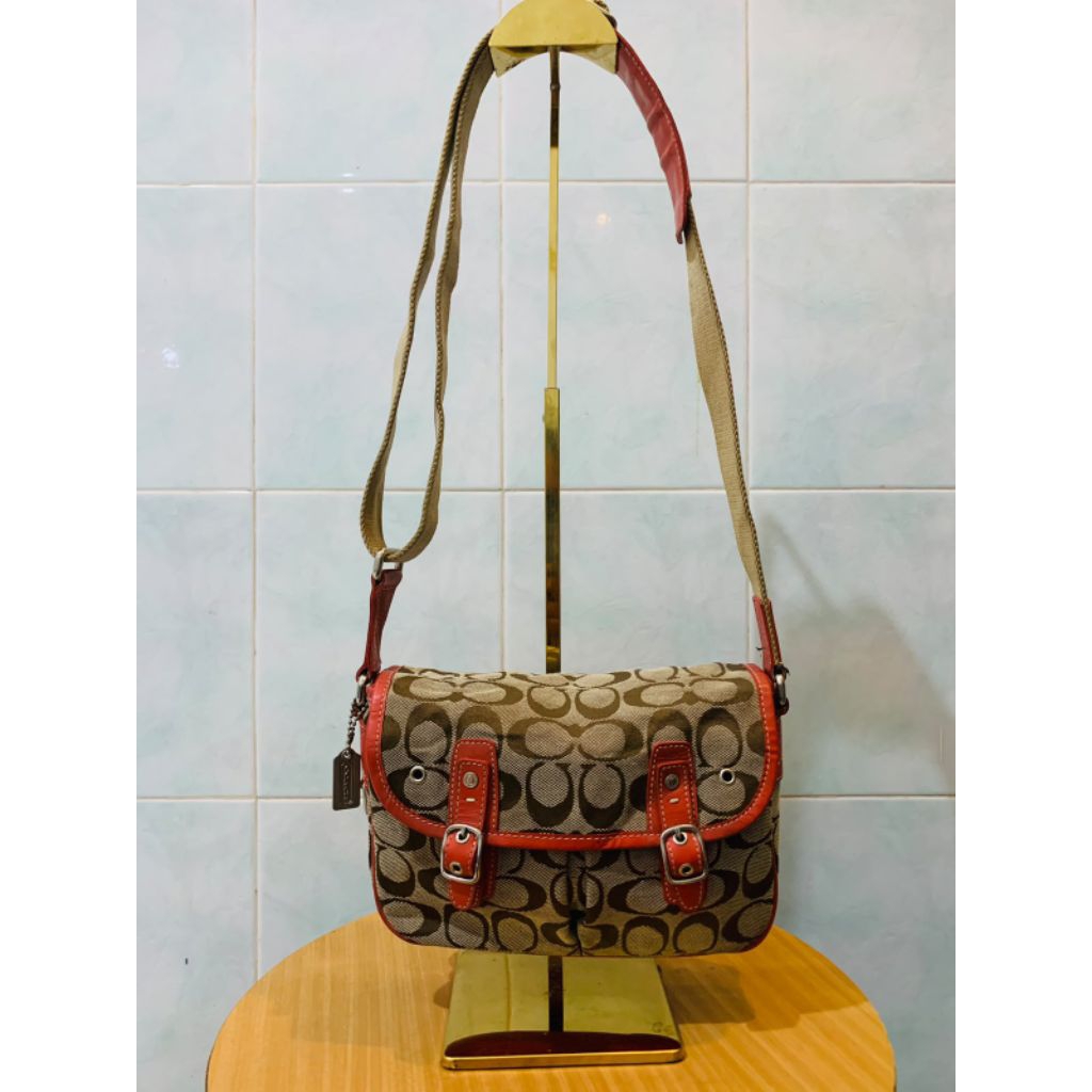 Tas Coach Double Pocket