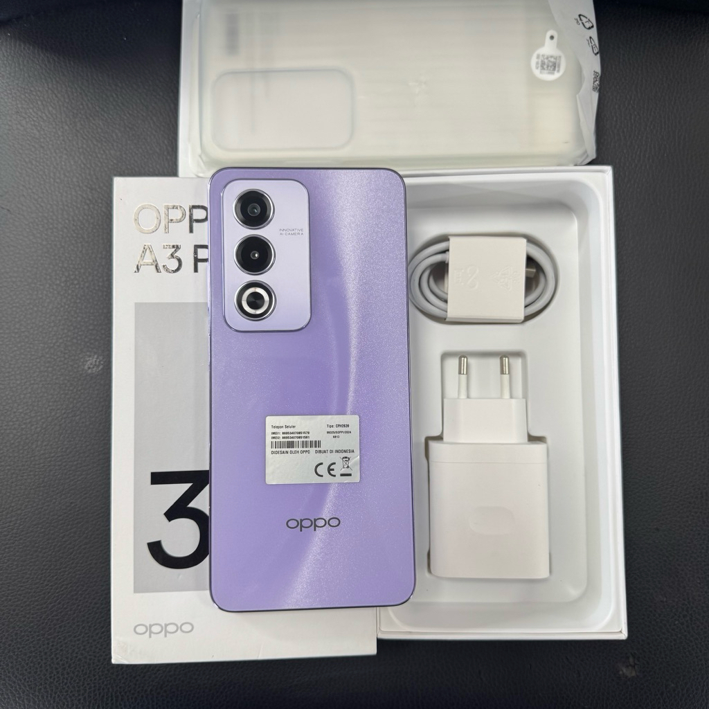 Oppo A3 pro 5G 8/256gb fullset second