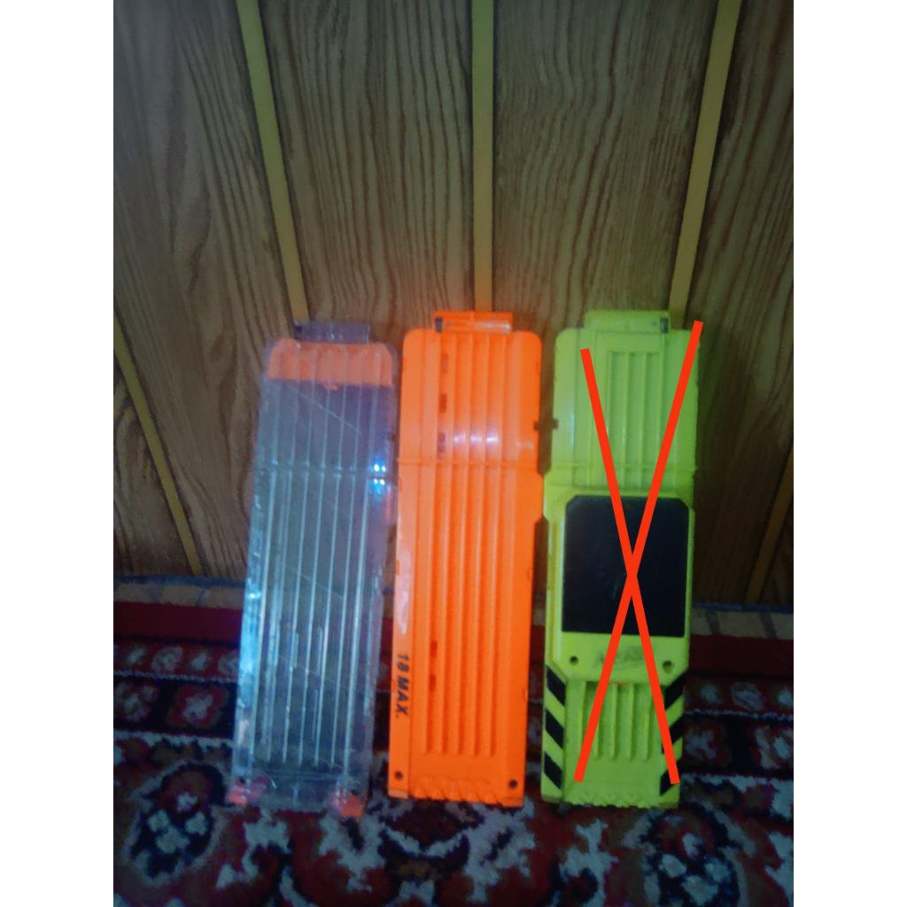 magazine/tempat peluru nerf 18max