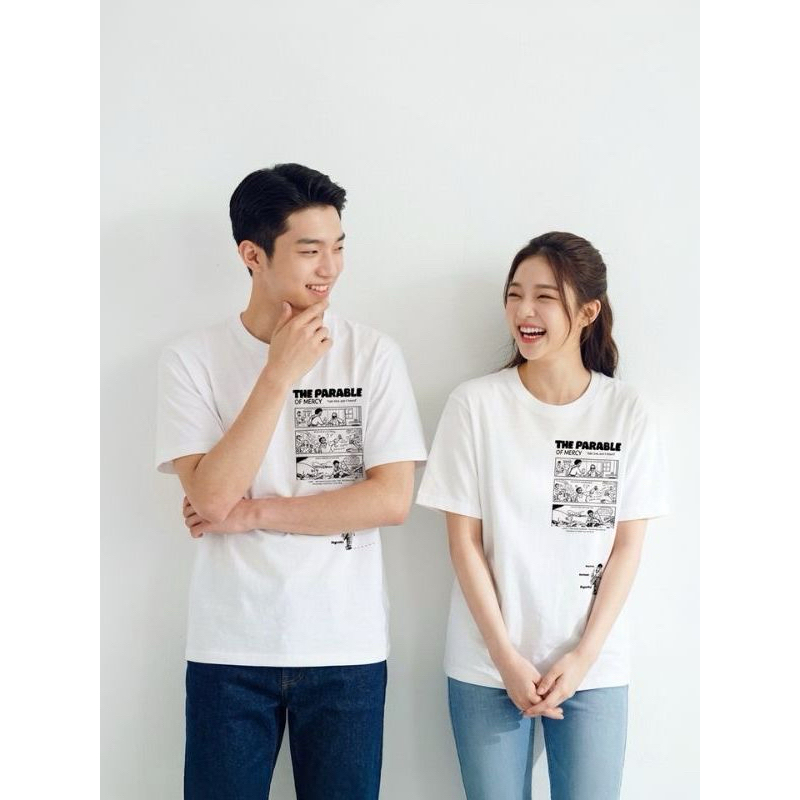 NEW ARRIVAL KAOS HANDESIGN PUTIH THE PARABLE ONCE LOST / PARABLE1