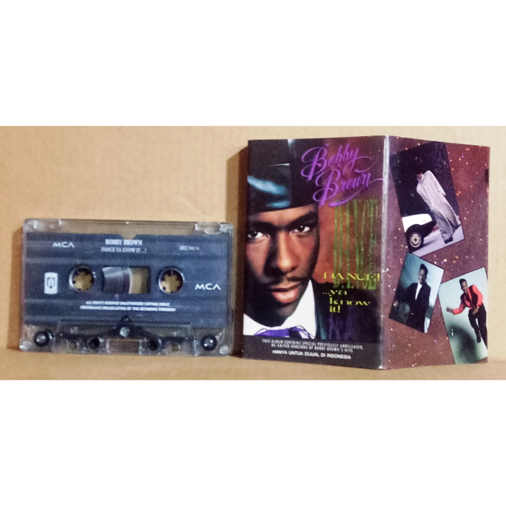 BOBBY BROWN - DANCE YA KNOW IT - Kaset