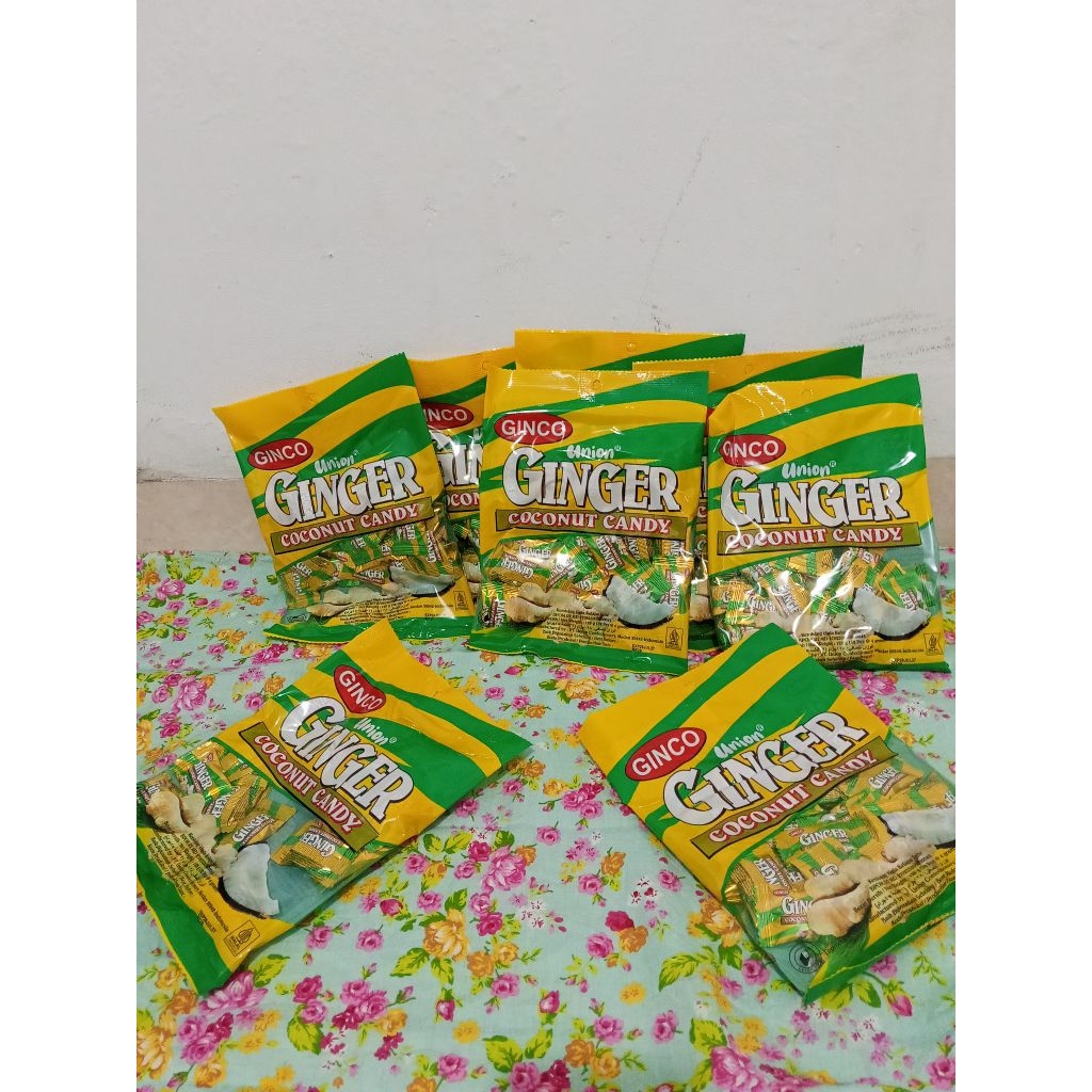 Permen Union Ginger coconut Candy isi 32 pcs