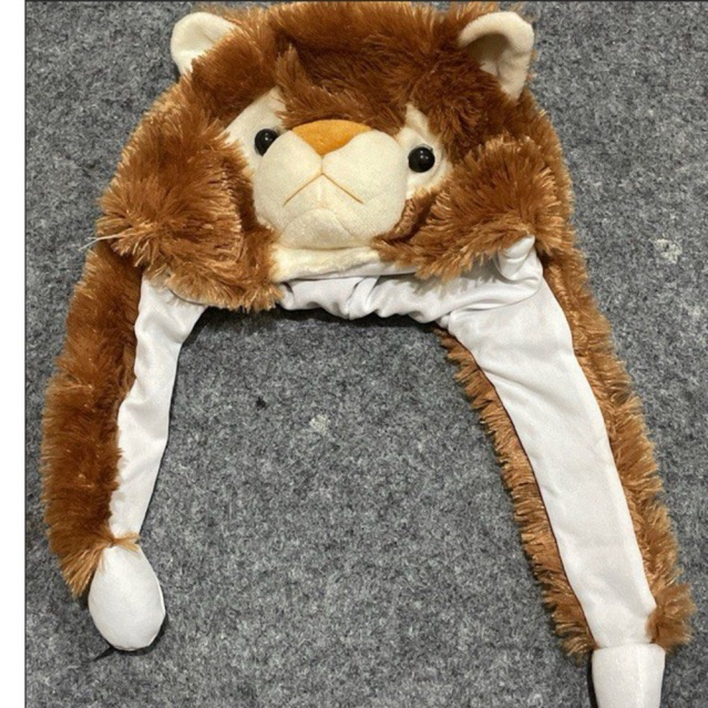 topi anak monkey coklat