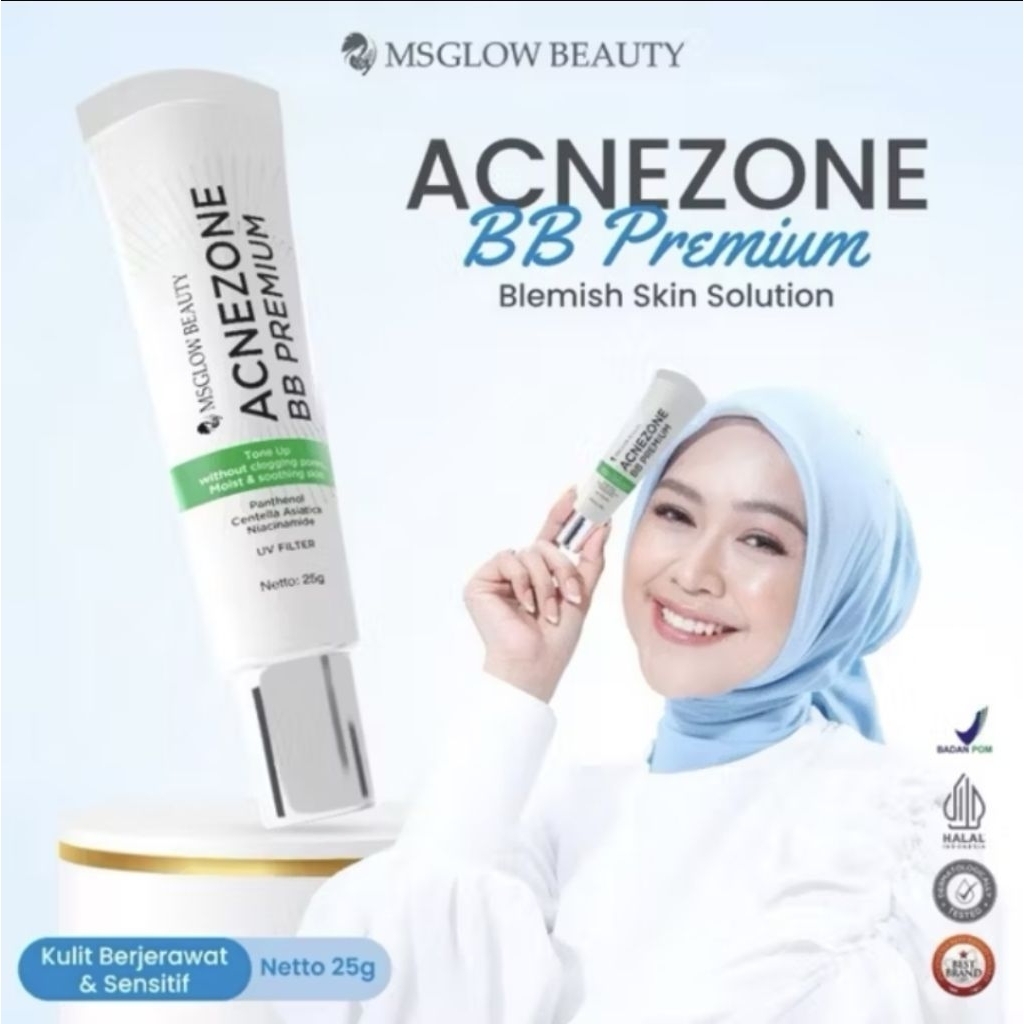 MS GLOW ACNE ZONE BB PREMIUM