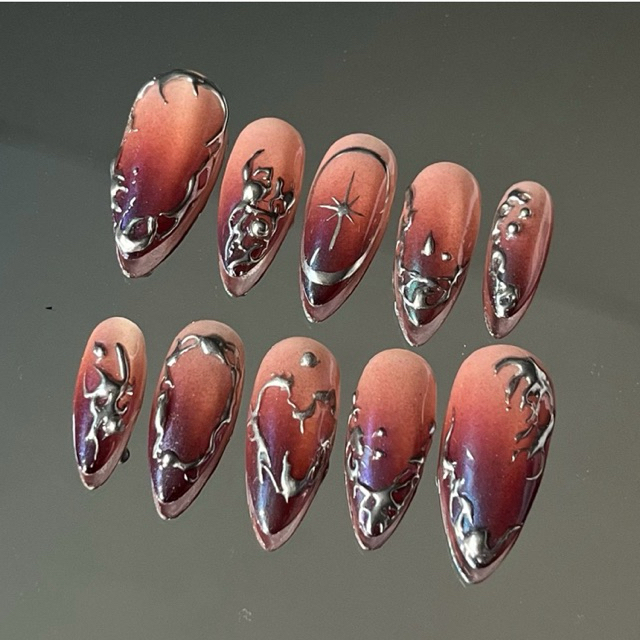 RAAIDSTUDIO Premium press on nails Y2K