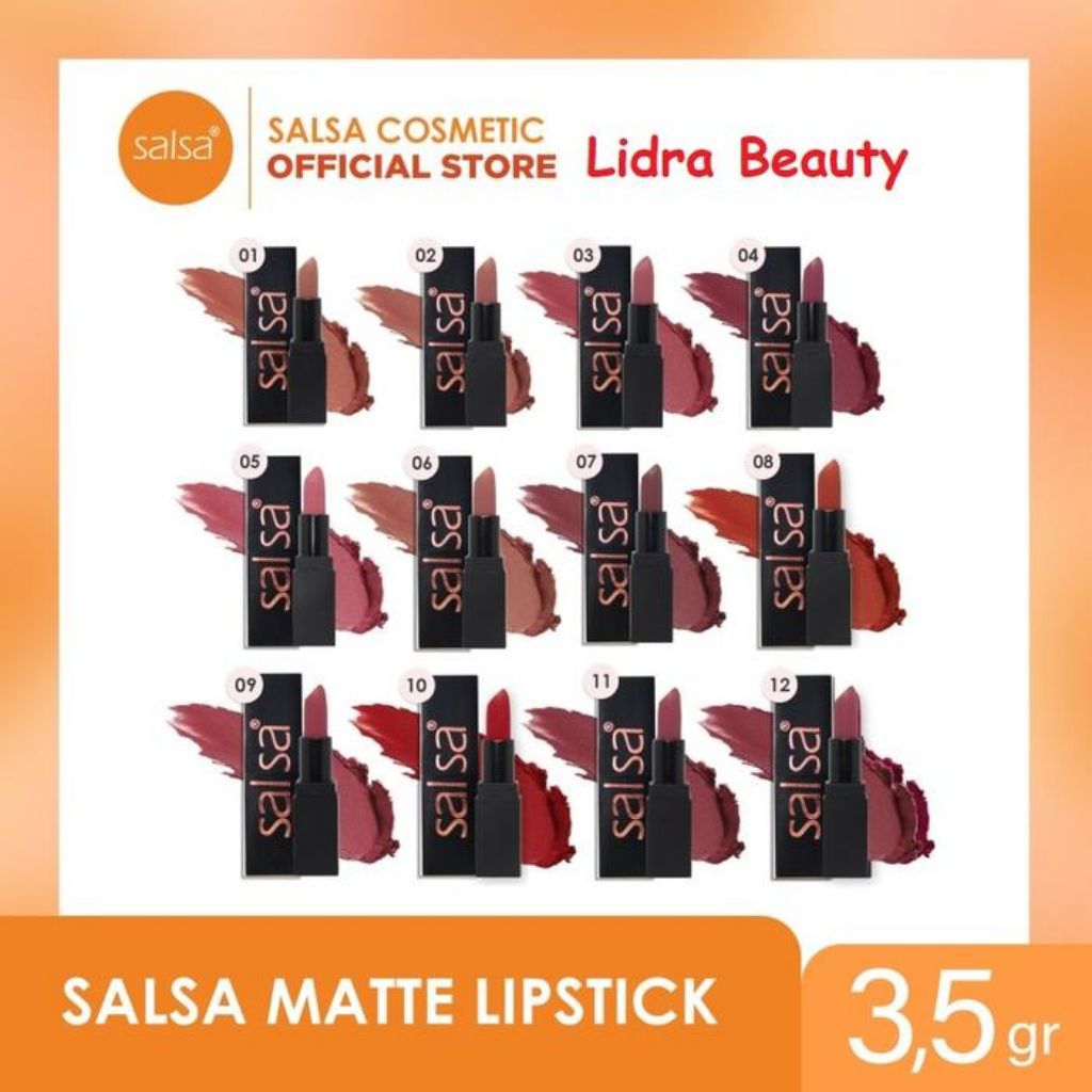 SALSA MATTE LIPSTICKS