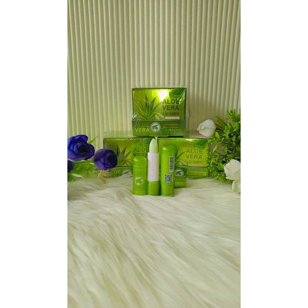 LIP BALM ALOEVERA99%  4 PCS