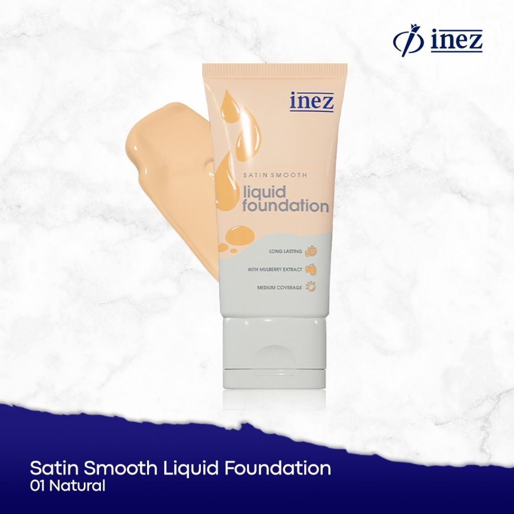 Satin smooth liquid foundation