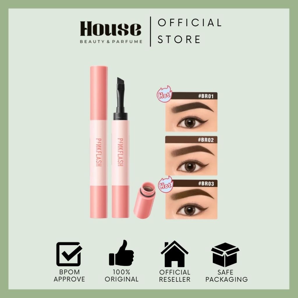 PINKFLASH SMUDGE EYEBROW POMADE