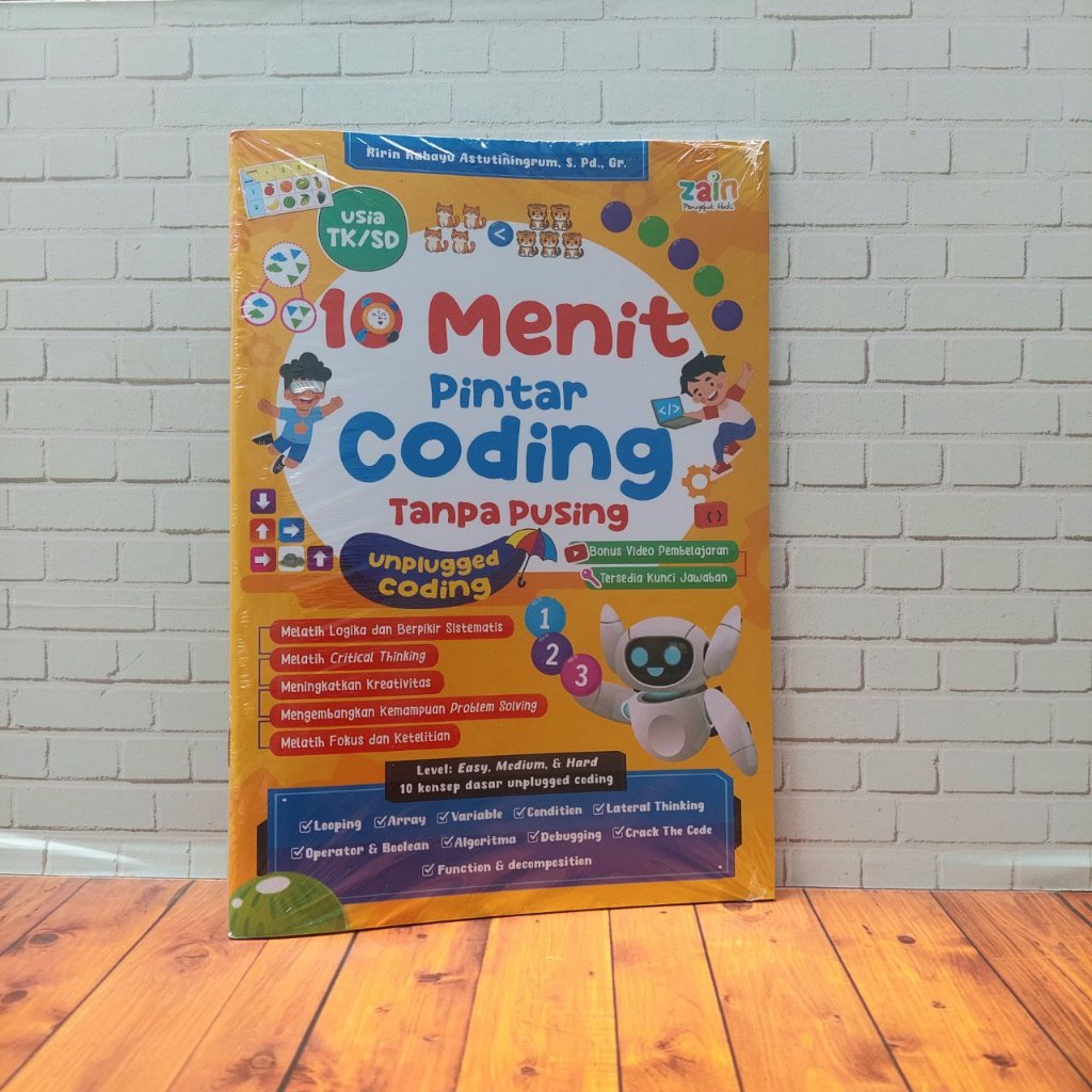 10 Menit Pintar Coding Tanpa Pusing - Zain