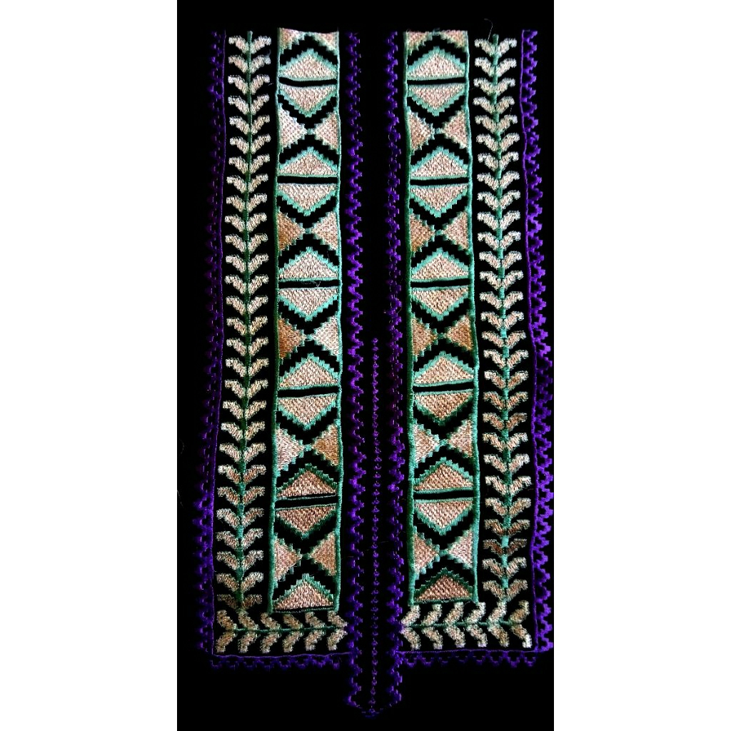 patch bordir purple