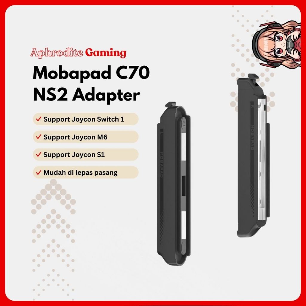 Mobapad C70 Nintendo Switch 2 Joycon Adaptor