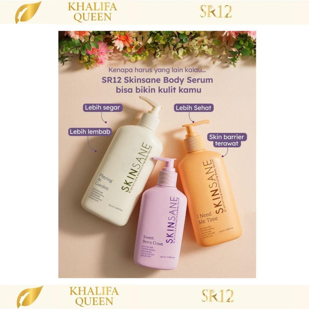 SR12 Skinsane Body Serum