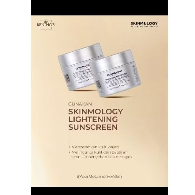 Day/Sunscreen Skinmology Benings