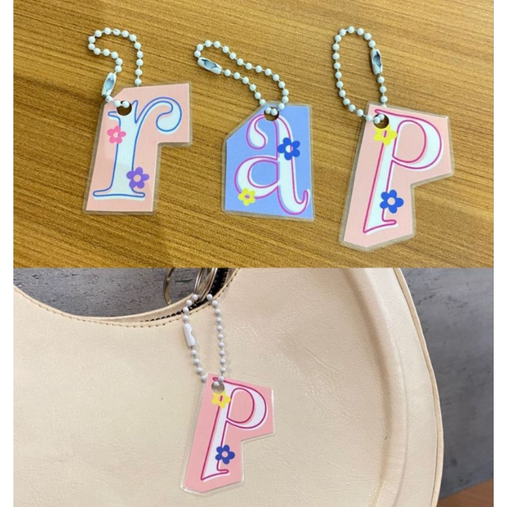 keychain huruf