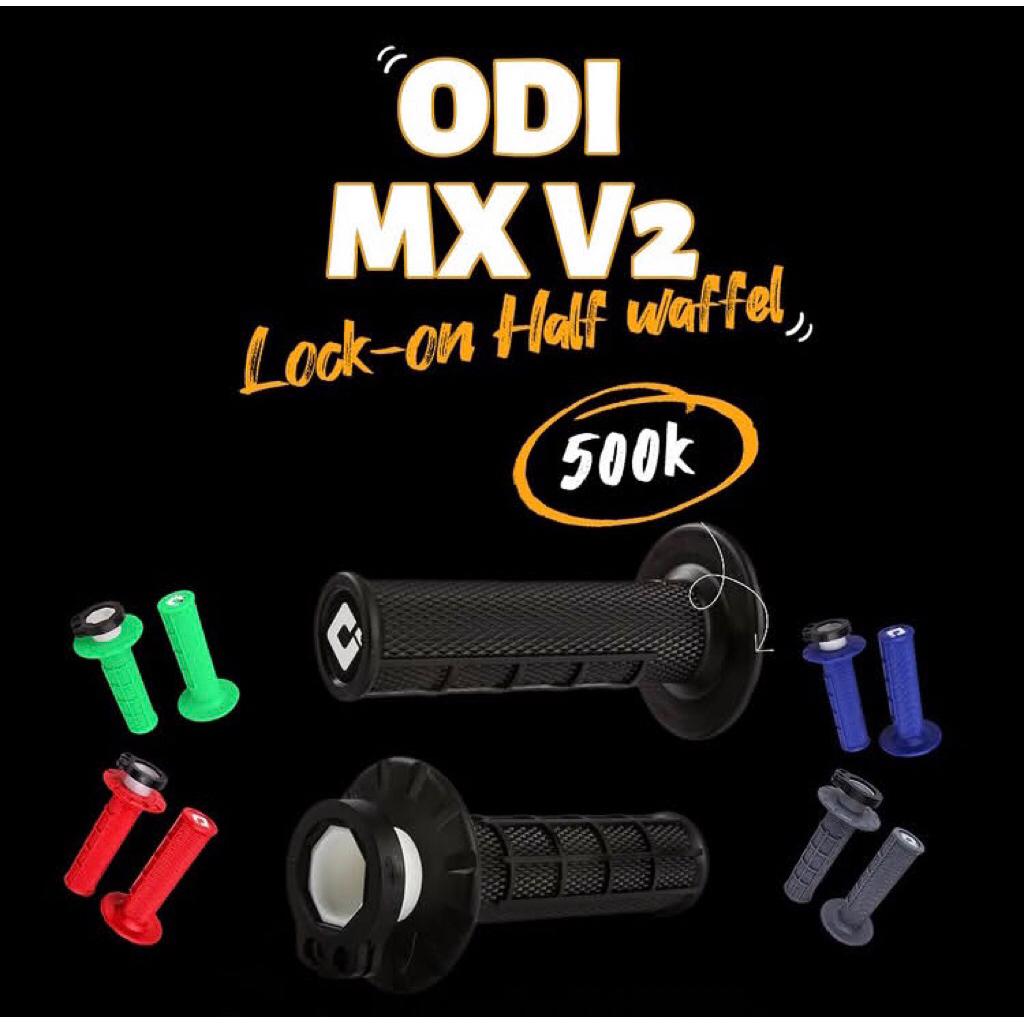 half-waffle v2 lock-on mx grip