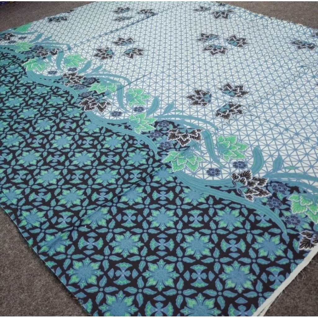Kain Batik Katun Premium Motif Bunga