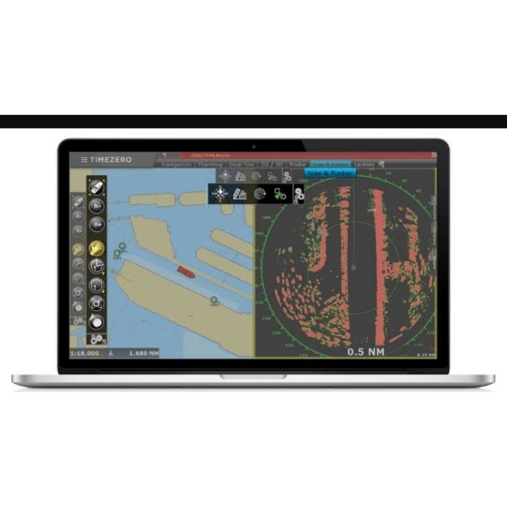 Software Navigasi Kapal TimeZero Explorer and PLOT version 2.1.2<br/>